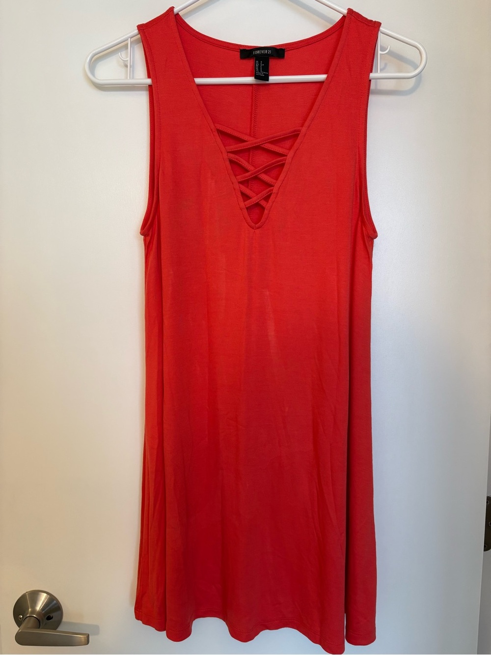 Forever 21 Coral Shift Dress